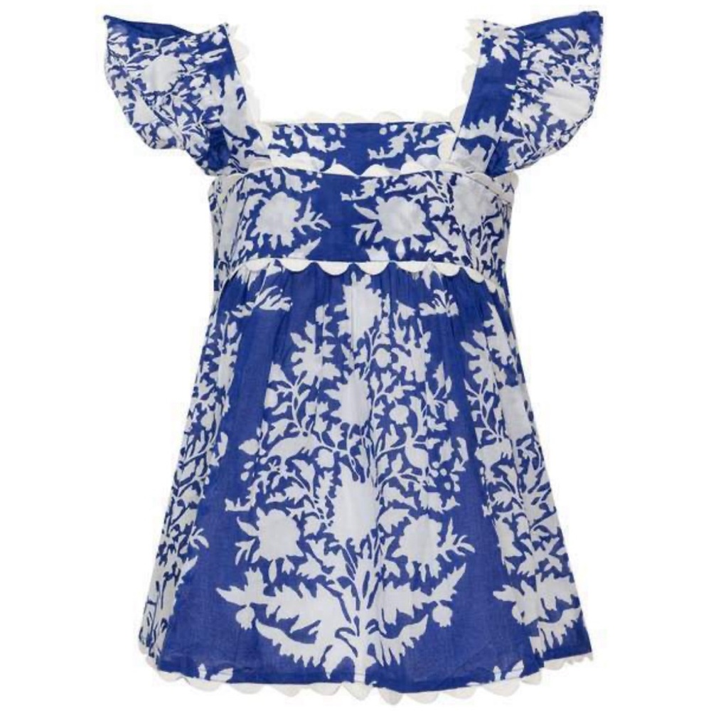 Juliet Dunn Baby Doll Top Size 3 (UK Sizing) Medium